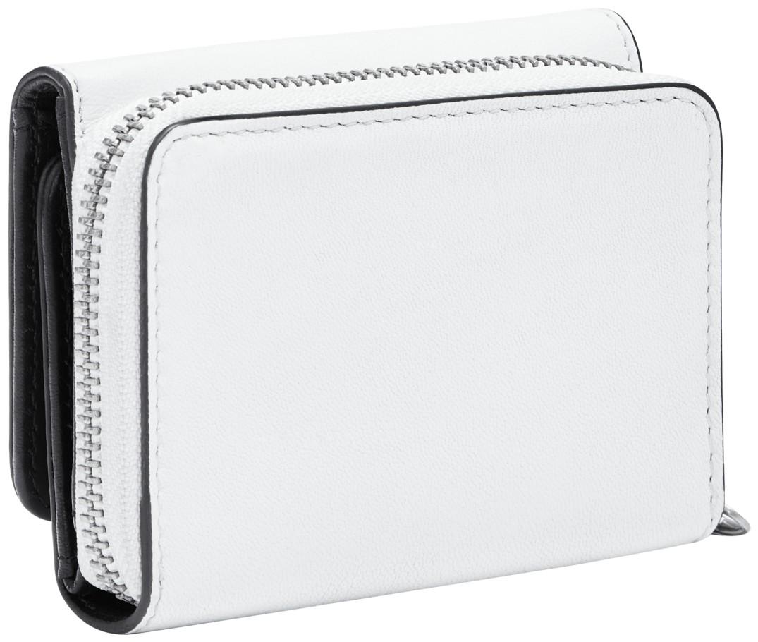 Liebeskind Berlin Wallet Pablita Leder Kontrast Offwhite 