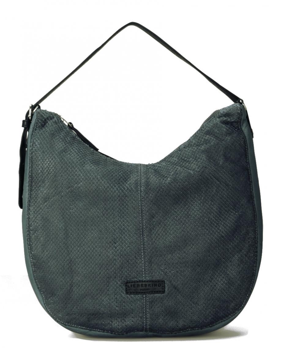 Liebeskind Chatsworth Beuteltasche Schlagenschuppen Blau