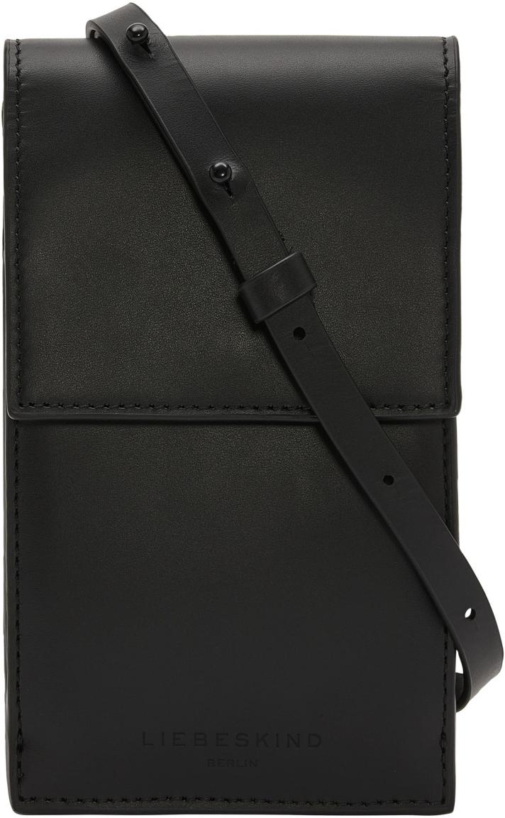 Liebeskind Crossovertäschchen Paper Bag Mobile Pouch Smartphone Black