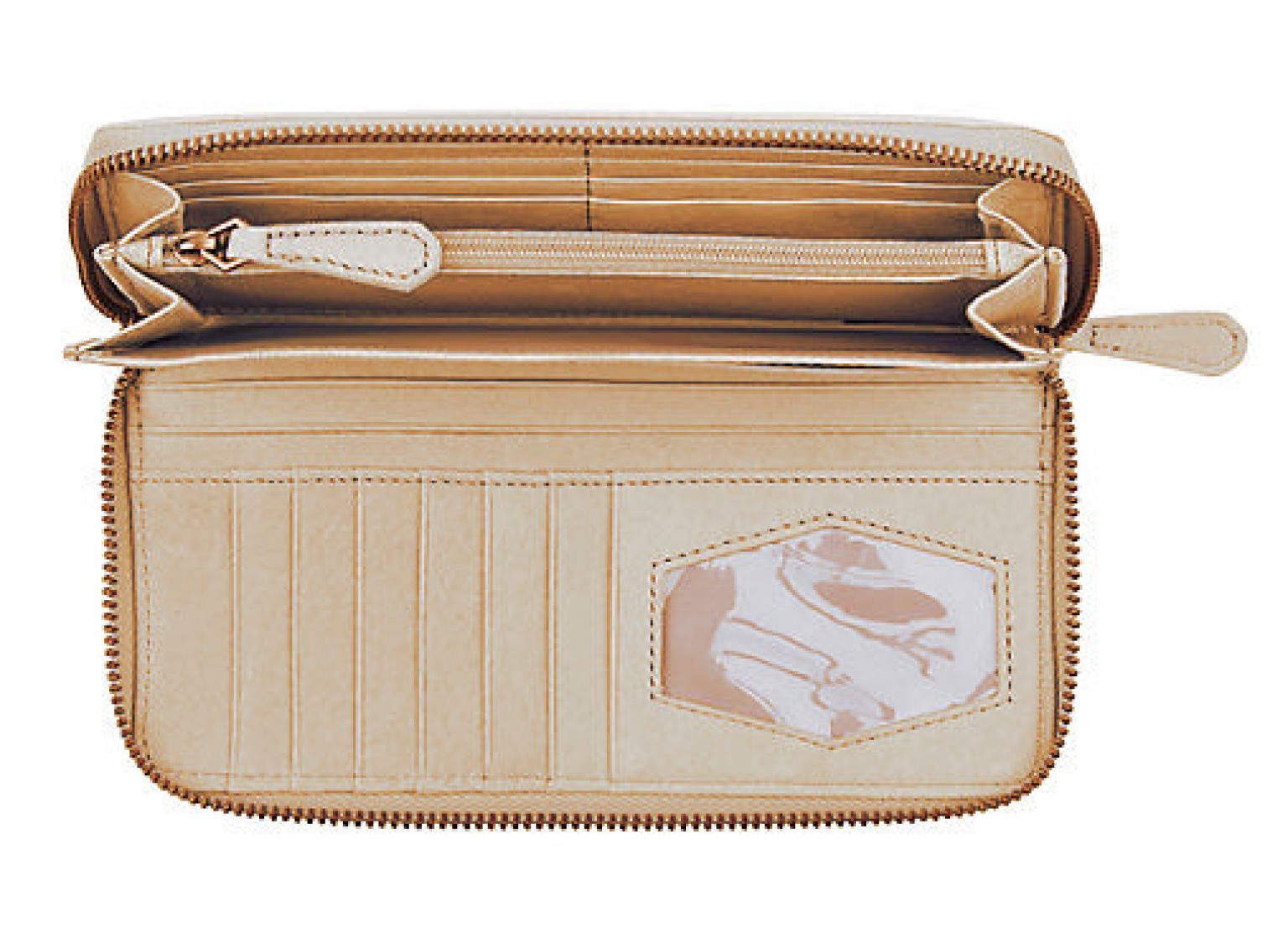 Liebeskind Damenportmonee Gigi Vintage Leder Koi Beige