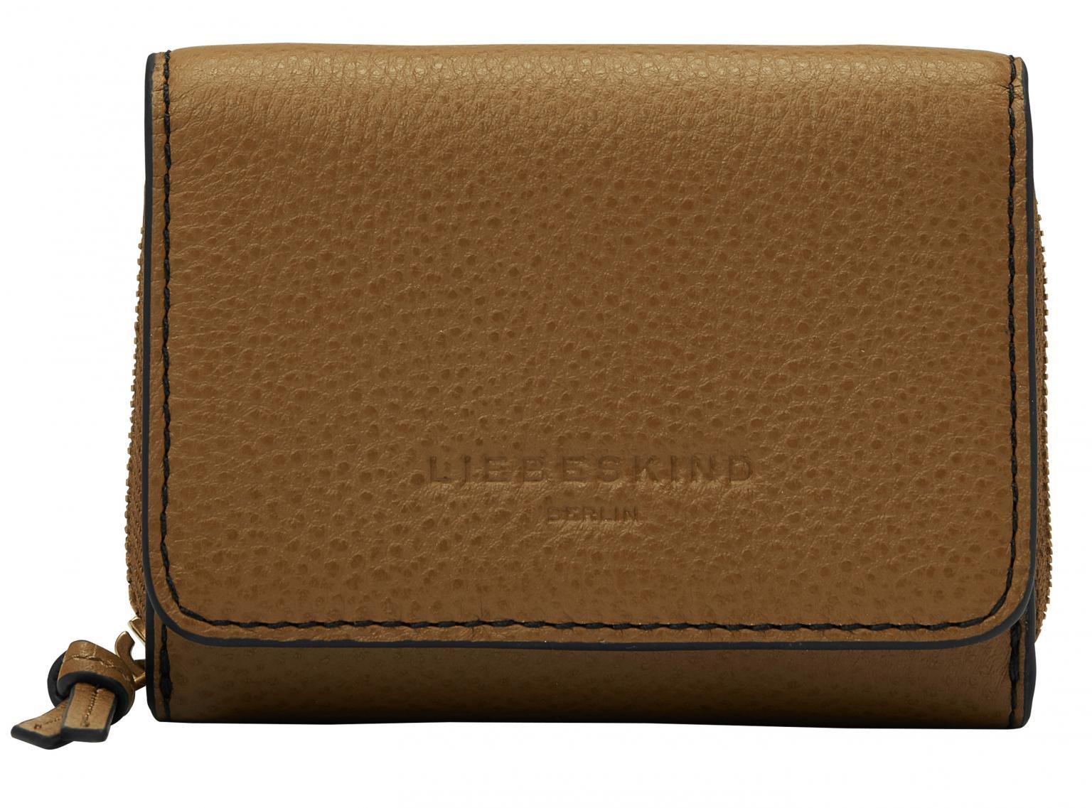 Liebeskind Geldbeutel Pablita Pale Honey hellbraun RFID klappbar