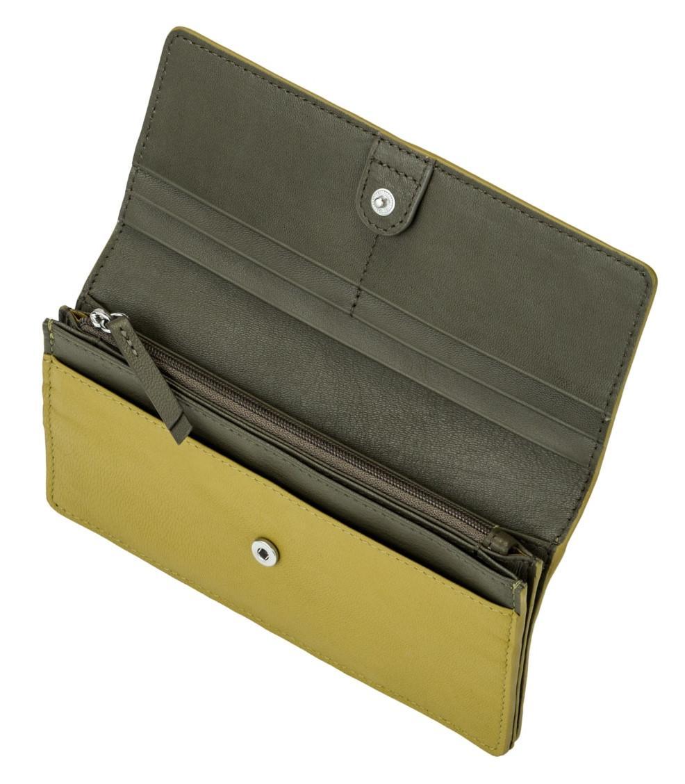 Liebeskind Geldtasche RFID InHuSlamW9 golden olive Indian Sheep