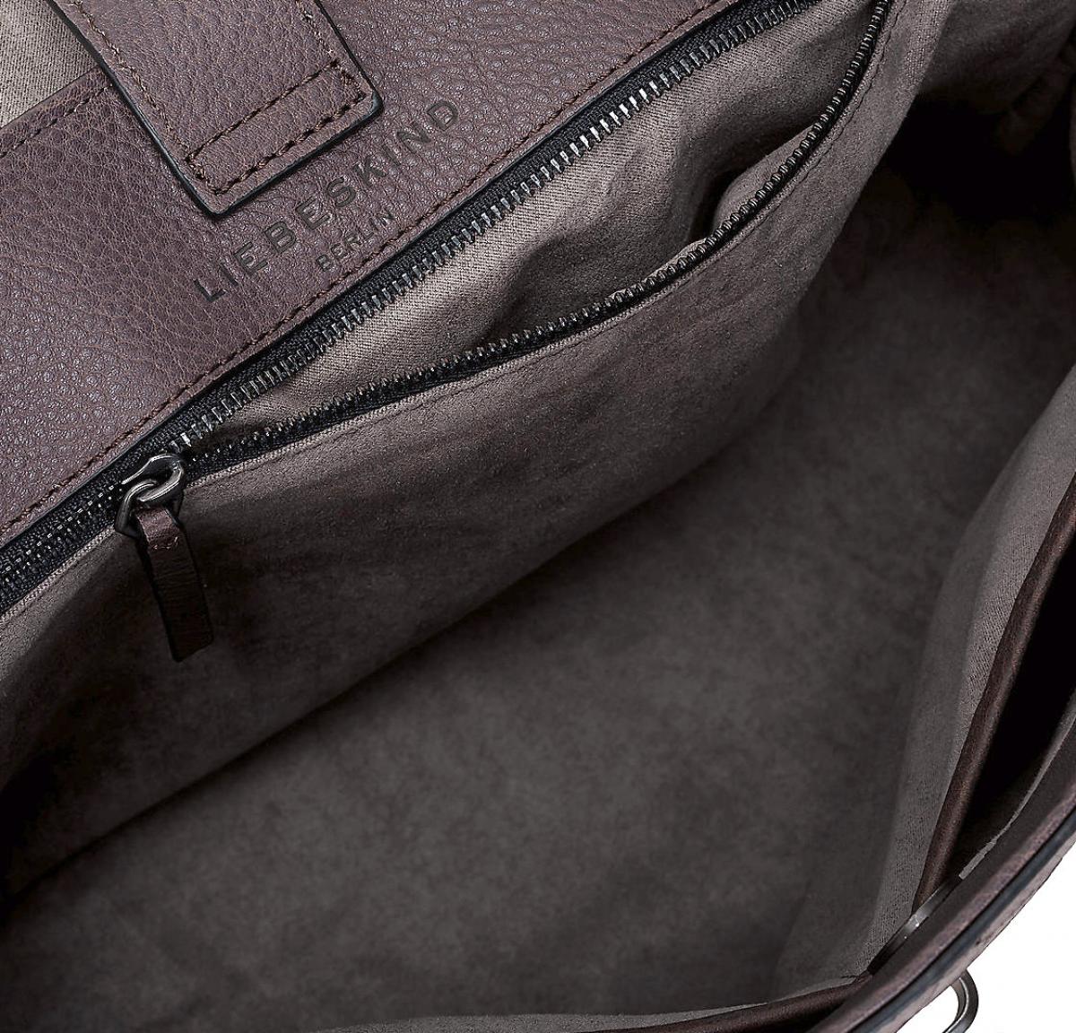 Liebeskind Henkeltasche Adara Handcut Python Eagle Brown Braun