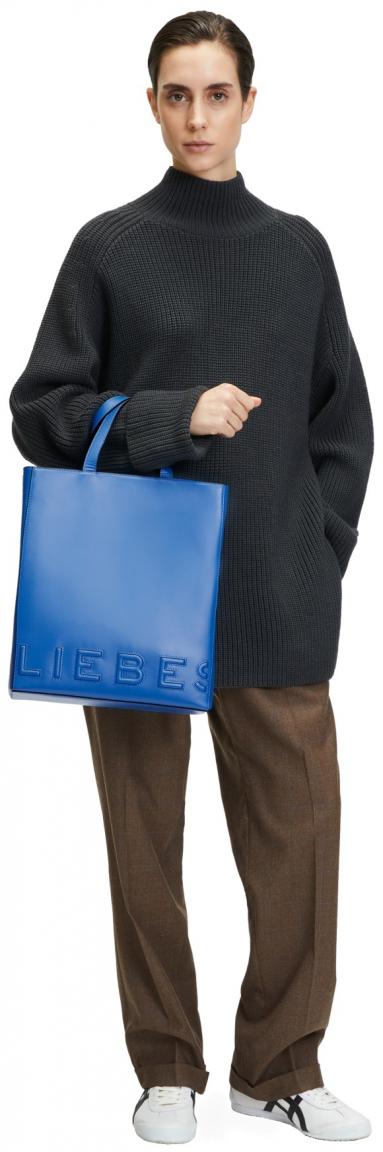 Liebeskind Henkeltasche Paper Bag M royalblau