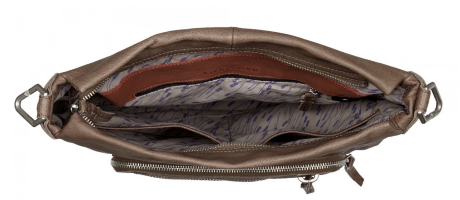 Liebeskind Hitachi Beuteltasche Double Dye Tosa Inu Brown