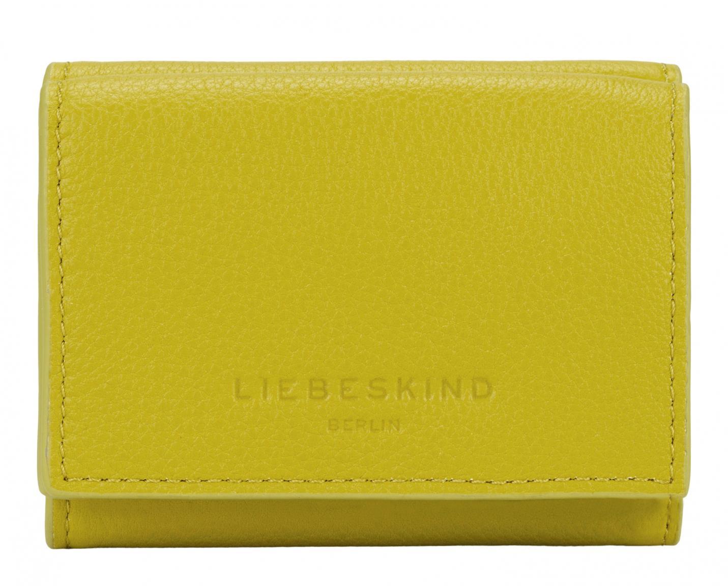 Liebeskind Klappbörse gelbgrün Basic Bea Lime RFID Schutz