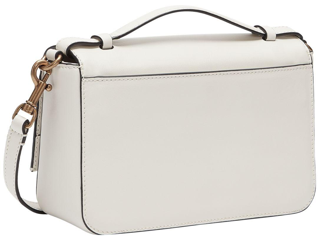Liebeskind Lea Crossbody S Umhängetasche Überschlag Coconut cremeweiß