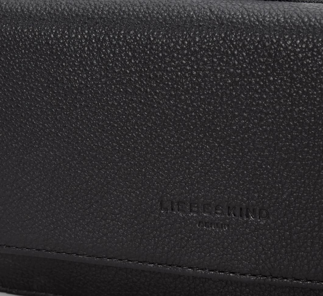 Liebeskind Lederbörse PiaF8 Vintage Black schwarz