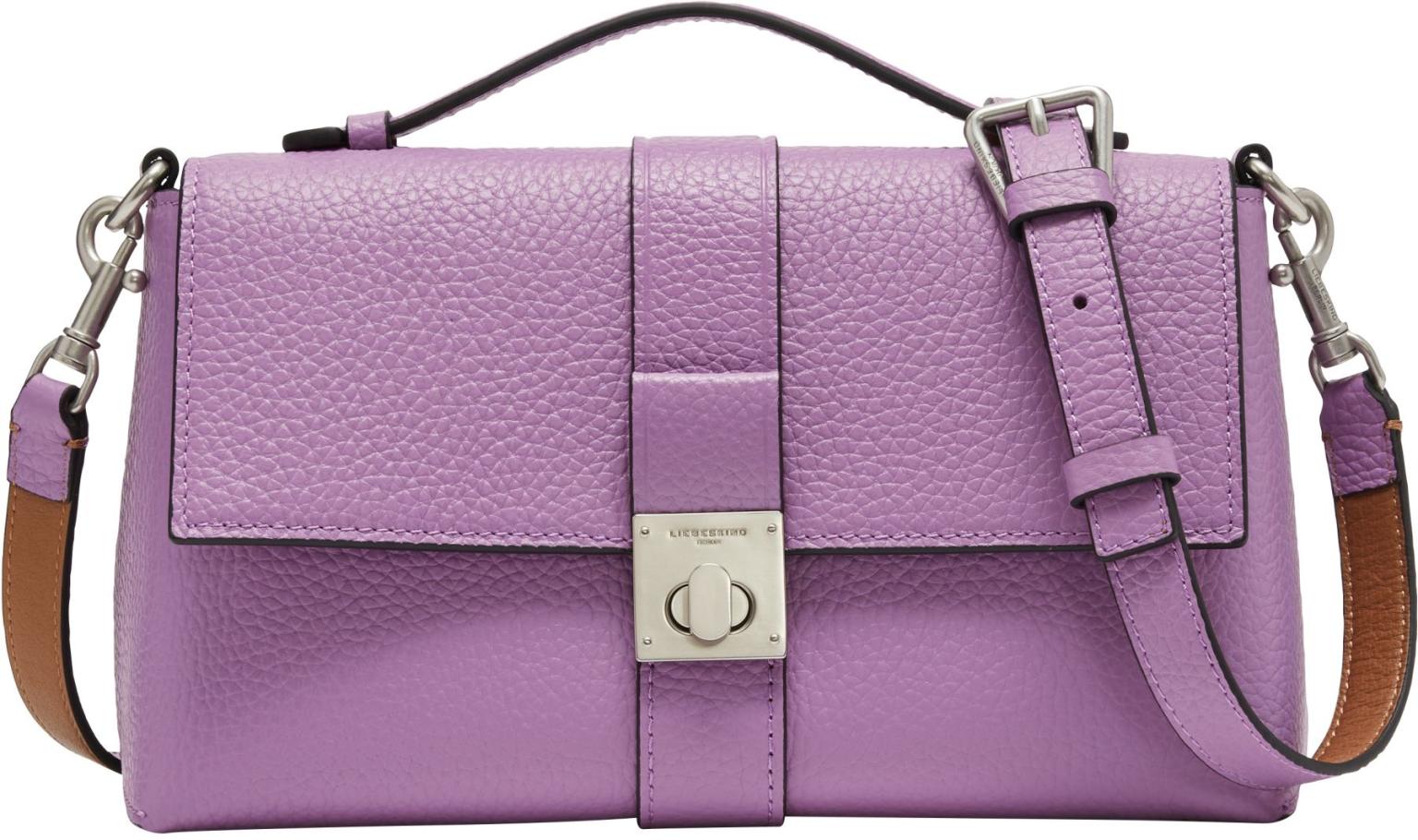 Liebeskind Lederhandtasche Damen Sade Crossbody Medium Lila Digital Lavender