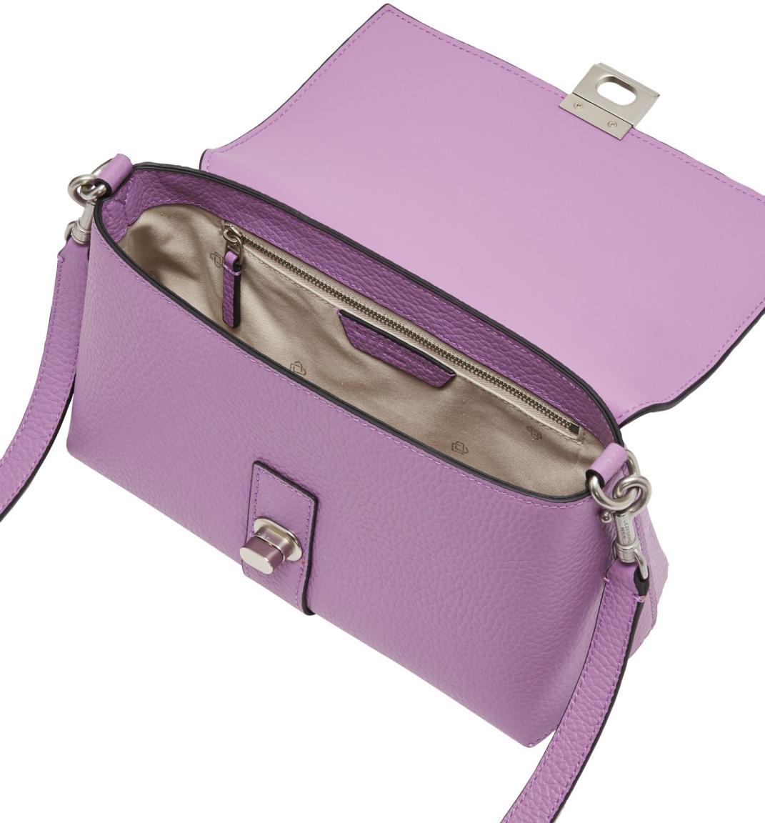 Liebeskind Lederhandtasche Damen Sade Crossbody Medium Lila Digital Lavender