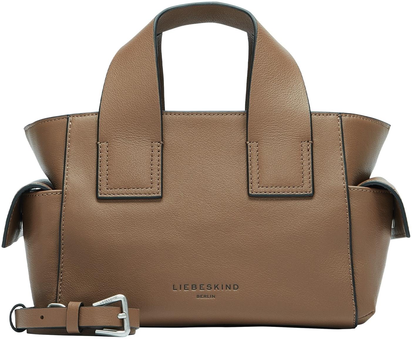 Liebeskind Lederhandtasche braun Sienna Shopper S Clay