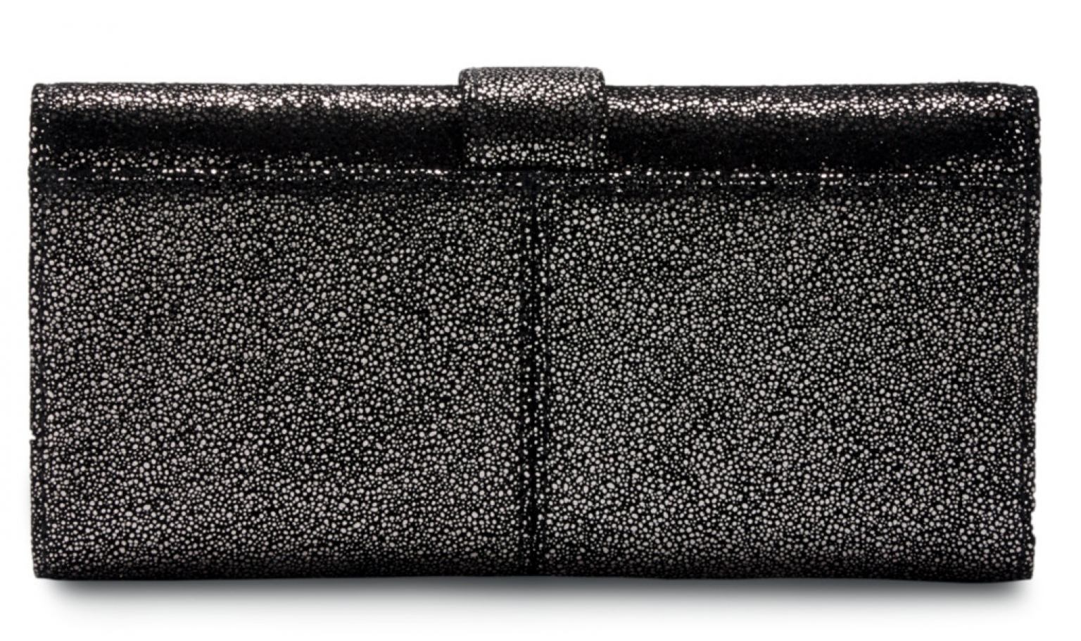 Liebeskind Leonie Geldbörse Covered Glitter Black
