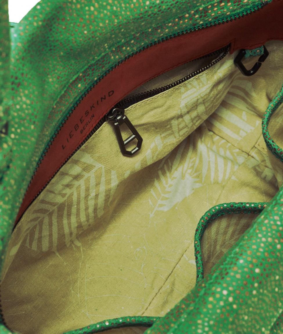 Liebeskind Masunga Henkeltasche Stingray Palm Green