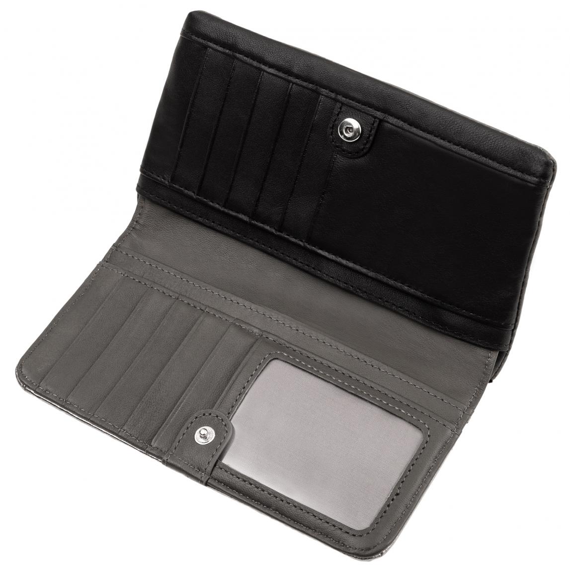 Liebeskind Pepino Layla warm metal silber grau Brieftasche RFID