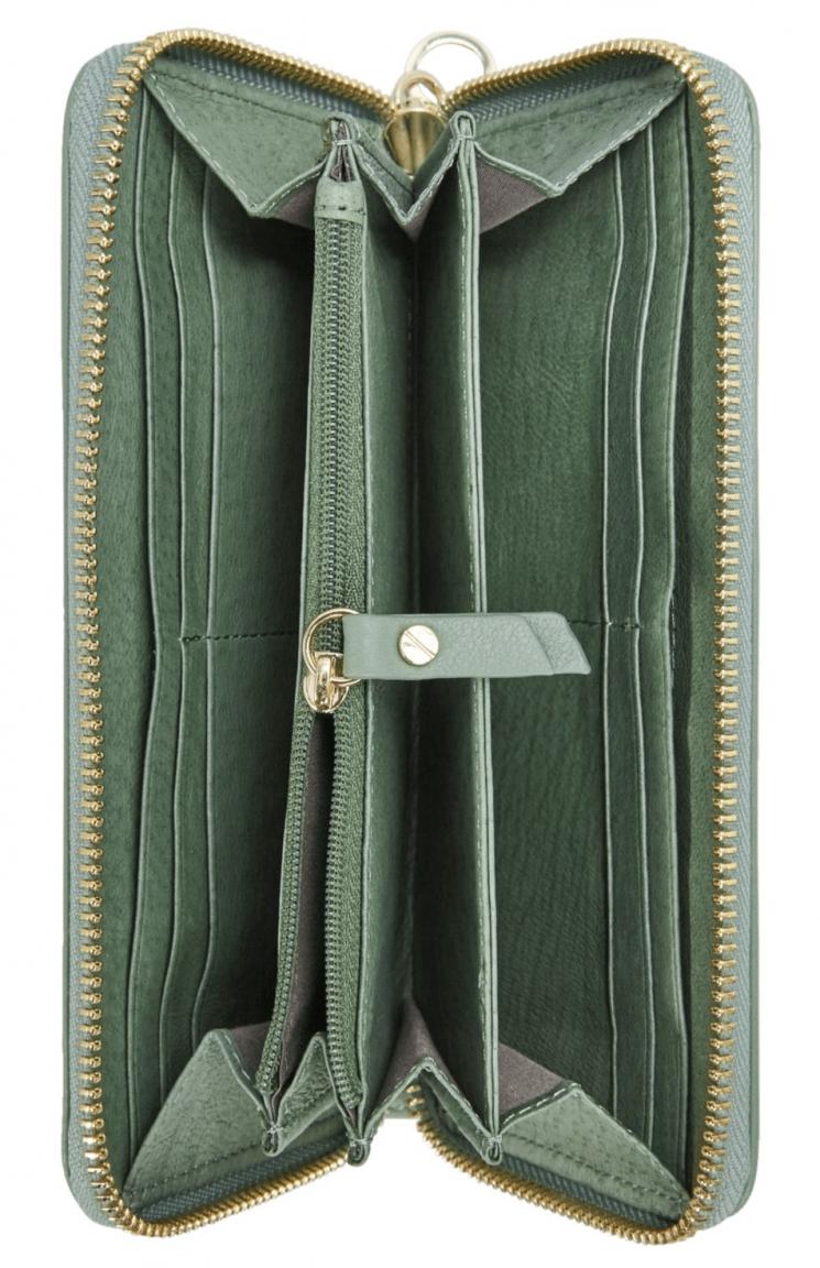 Liebeskind Portemonnaie SallyF9 Scouri grün geknüpfter Anhänger