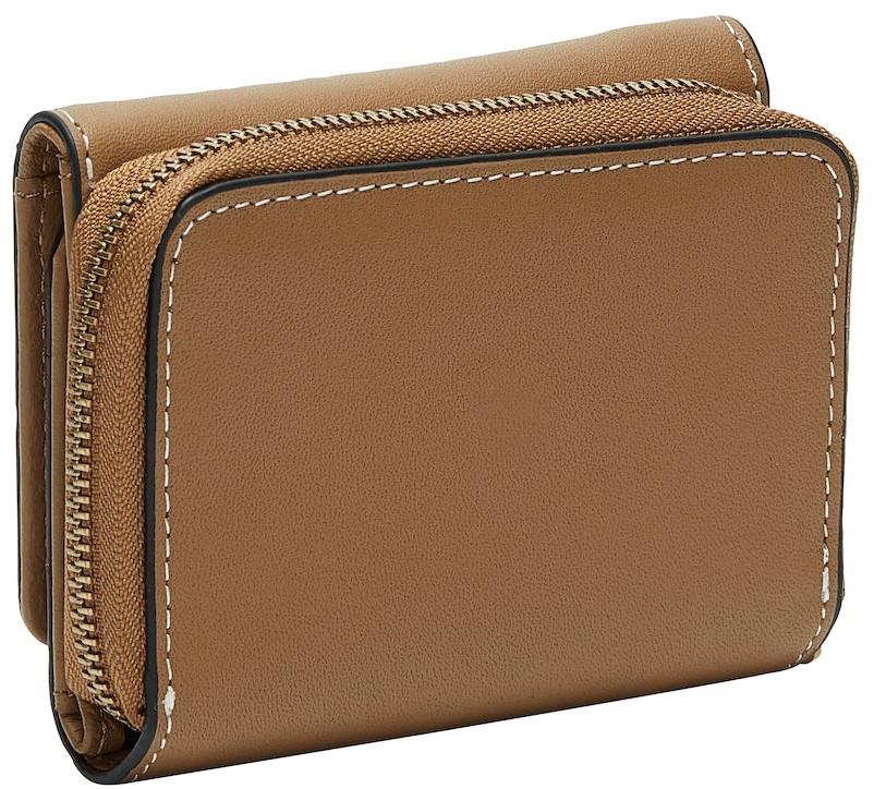 Liebeskind Sadie Pablita Sepia braun Glattleder Geldbeutel Überschlag