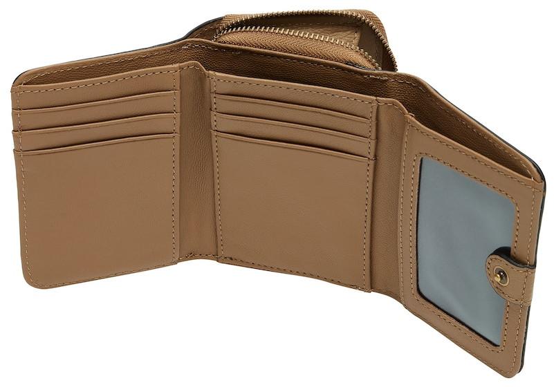 Liebeskind Sadie Pablita Sepia braun Glattleder Geldbeutel Überschlag