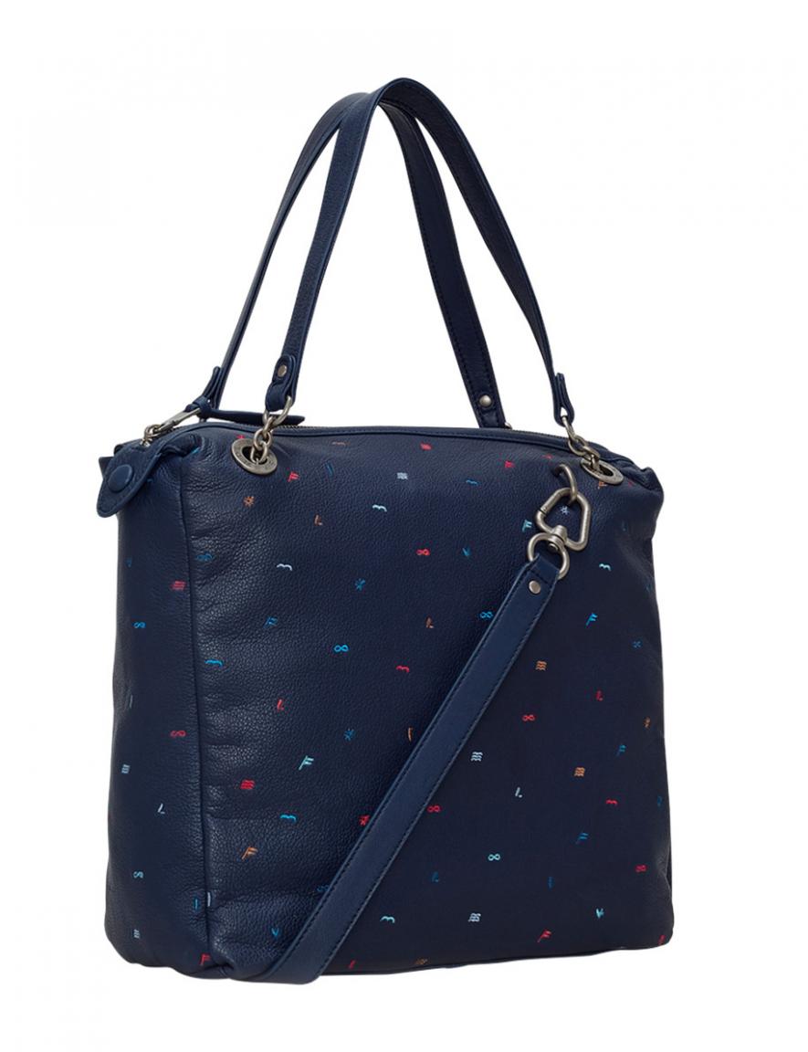 Liebeskind Schultertasche Kalama Vintage Embroidery ink blue