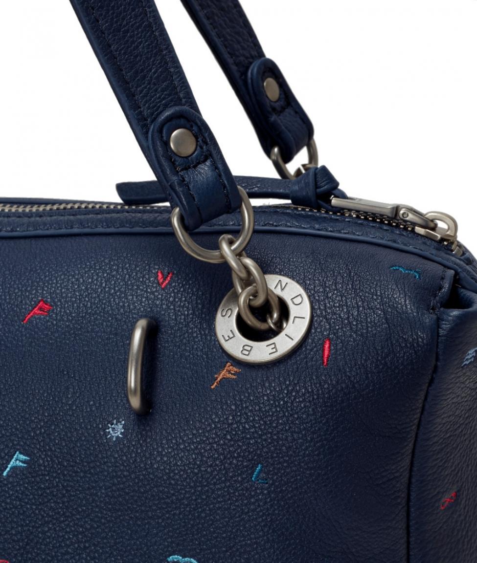 Liebeskind Schultertasche Kalama Vintage Embroidery ink blue