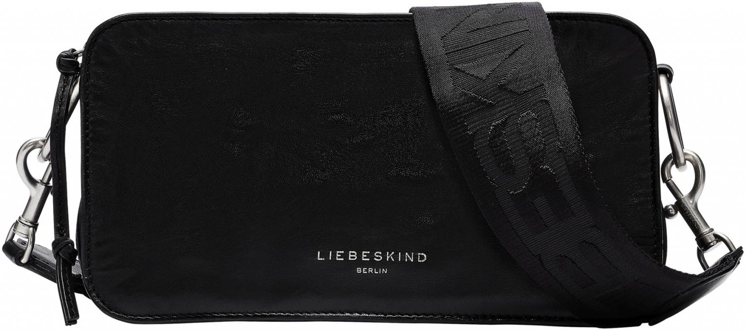 Liebeskind Schultertasche Leder Clarice Crossbody Black 