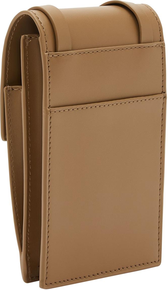 Liebeskind Smartphonetasche Paper Bag Mobile Pouch Tiramisu Leder Braun