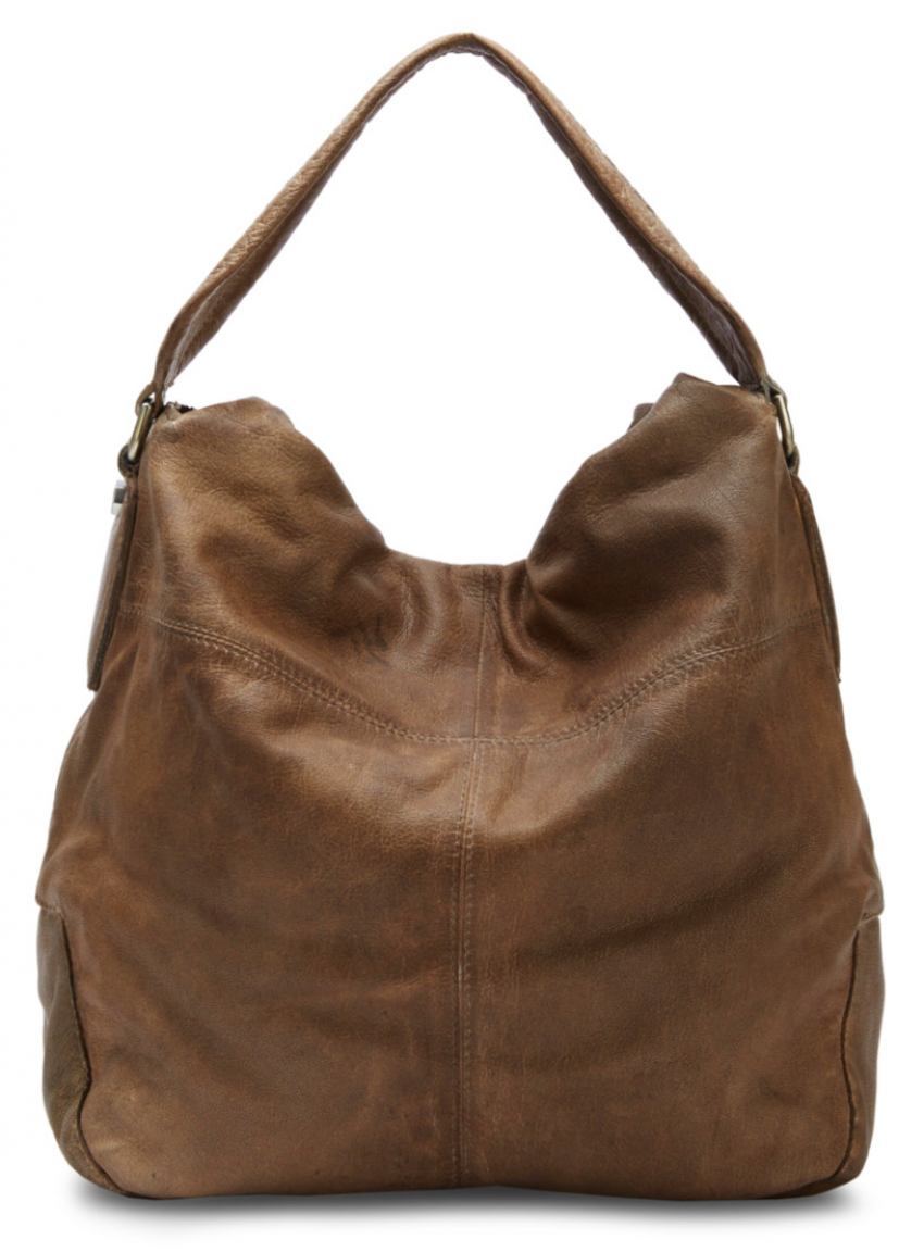 Liebeskind Yoki Lederbeutel Sprayed Tumbled Goat Rhino Brown