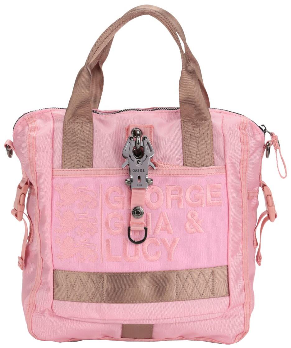 Litlitty Damenhenkeltasche Rosa Braun George Gina & Lucy GG&L Pig & Pack