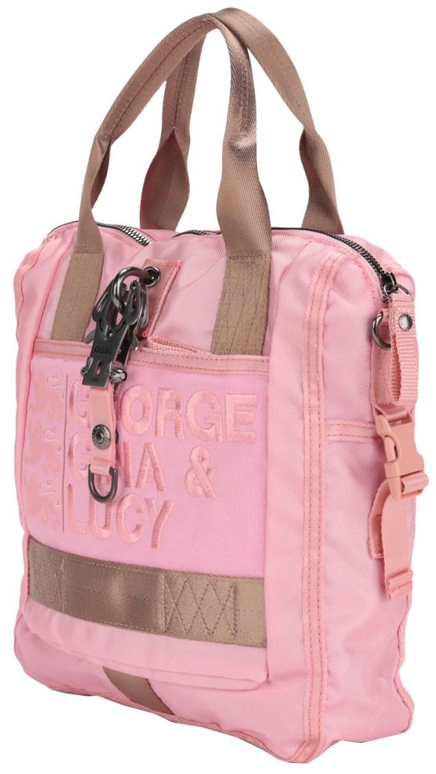 Litlitty Damenhenkeltasche Rosa Braun George Gina & Lucy GG&L Pig & Pack