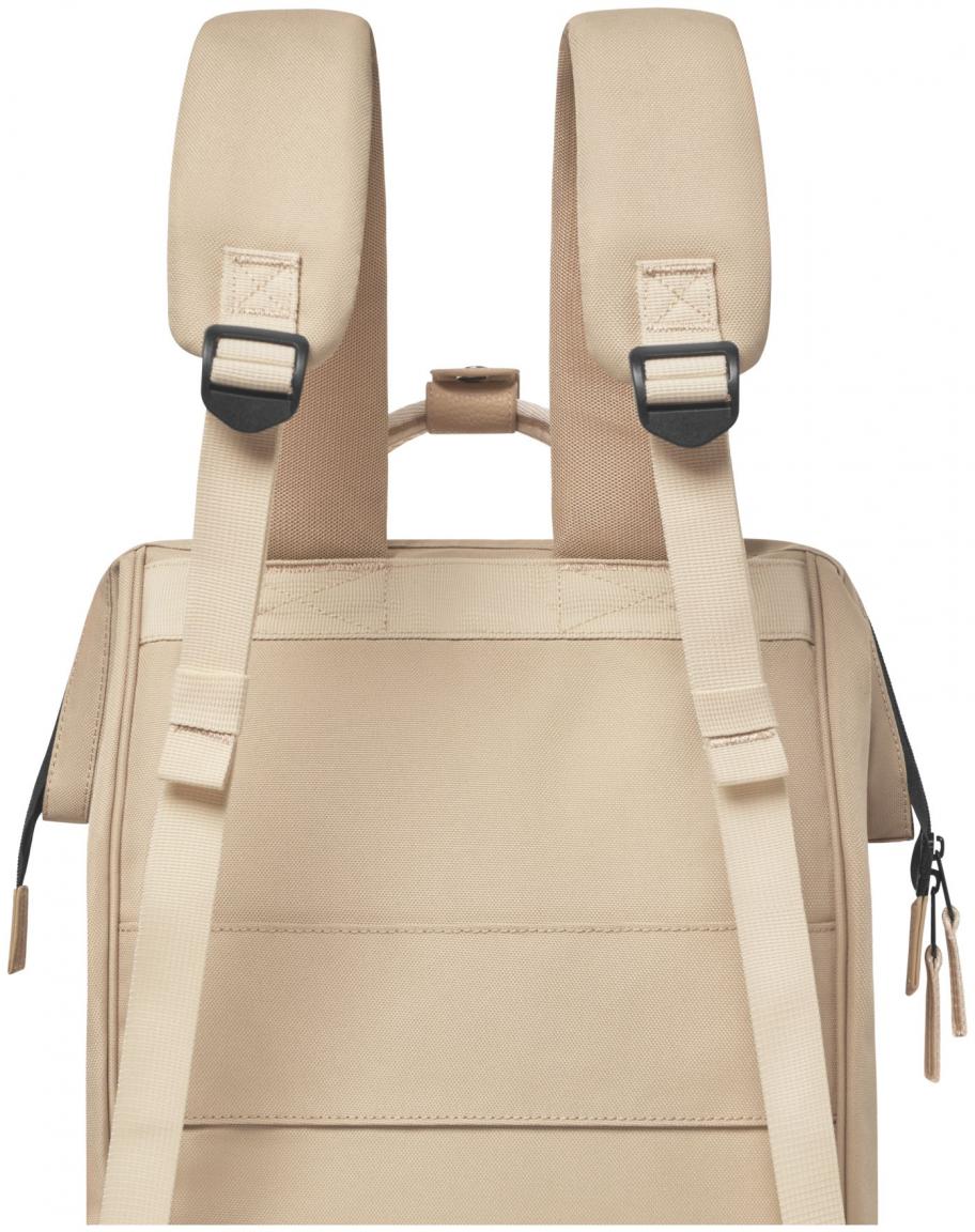Lobito heller Freizeitrucksack Cabaia Large Adventurer beige Wechseletui