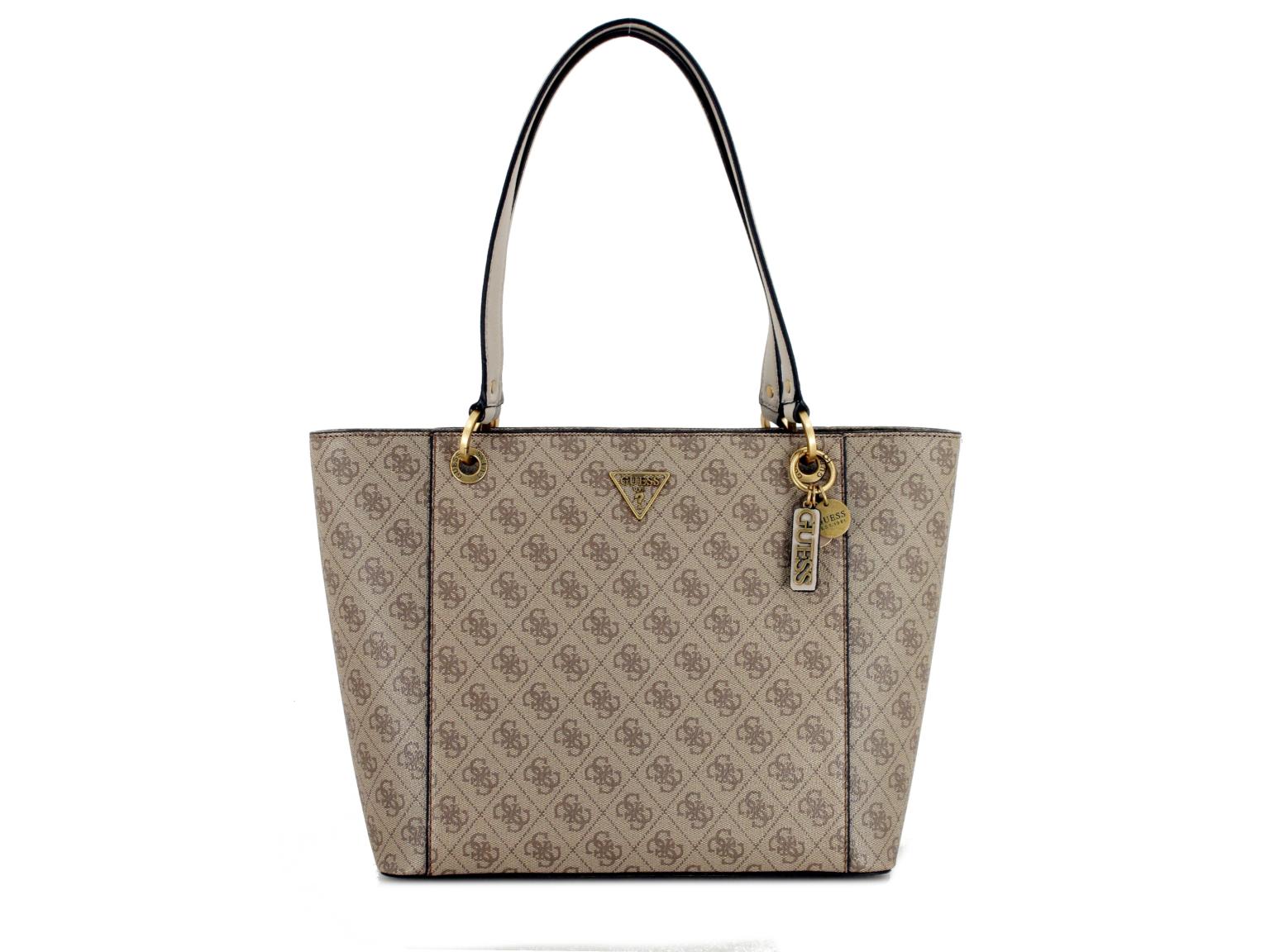 Logoprägung Handtasche Guess Noelle Pale Rose Shopper