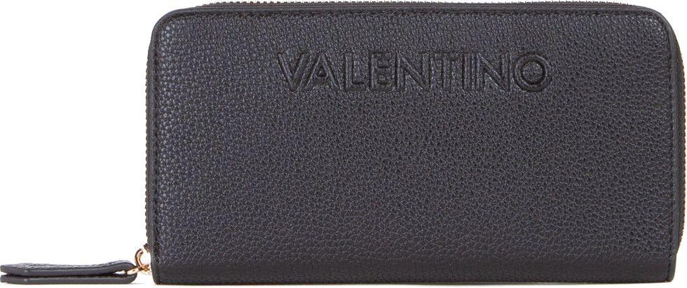 Longbörse Damen Mario Valentino Rised Re Nero Markenprägung
