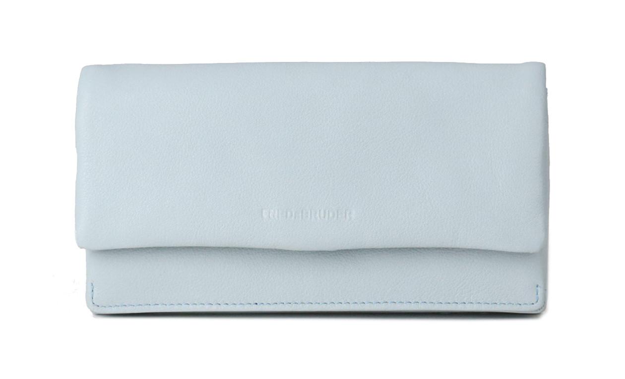 Longbörse Leder Heatbeat FREDsBRUDER Light Blue