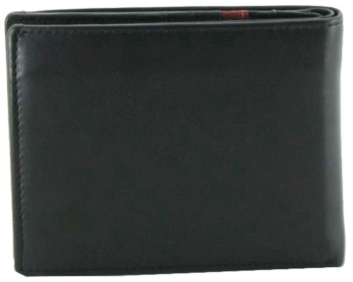 Luciano Herrengeldtasche Black Gathman Billfold h10 Schwarz
