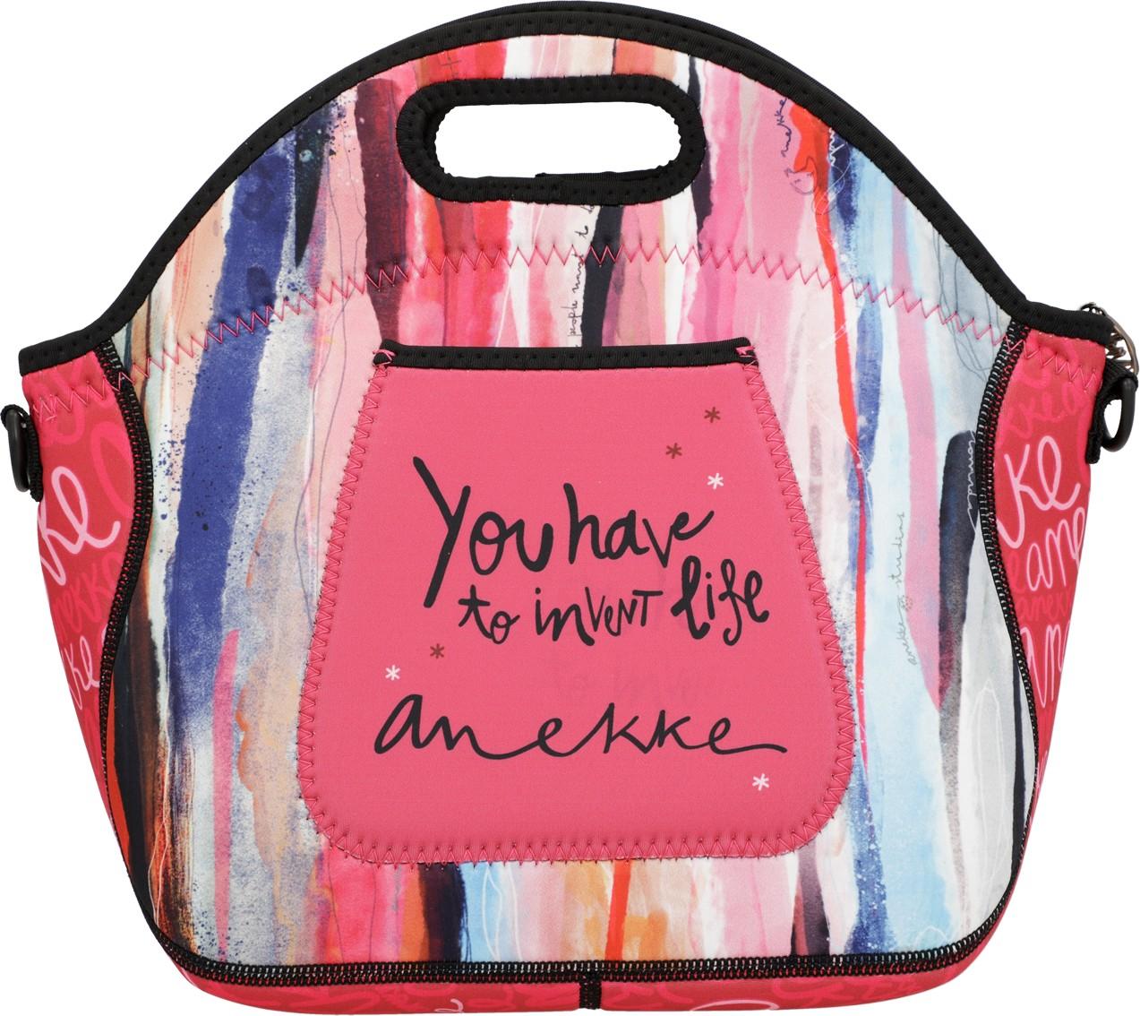 Lunch Bag pink isolierend Anekke Fashion Neopren
