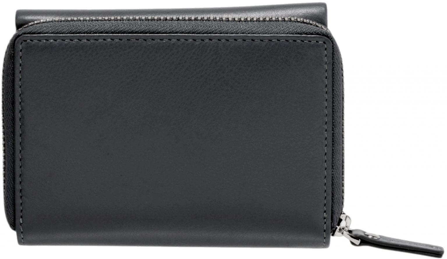 MAITRE Unisex Geldbörse Belg Dagrete Black Leder 