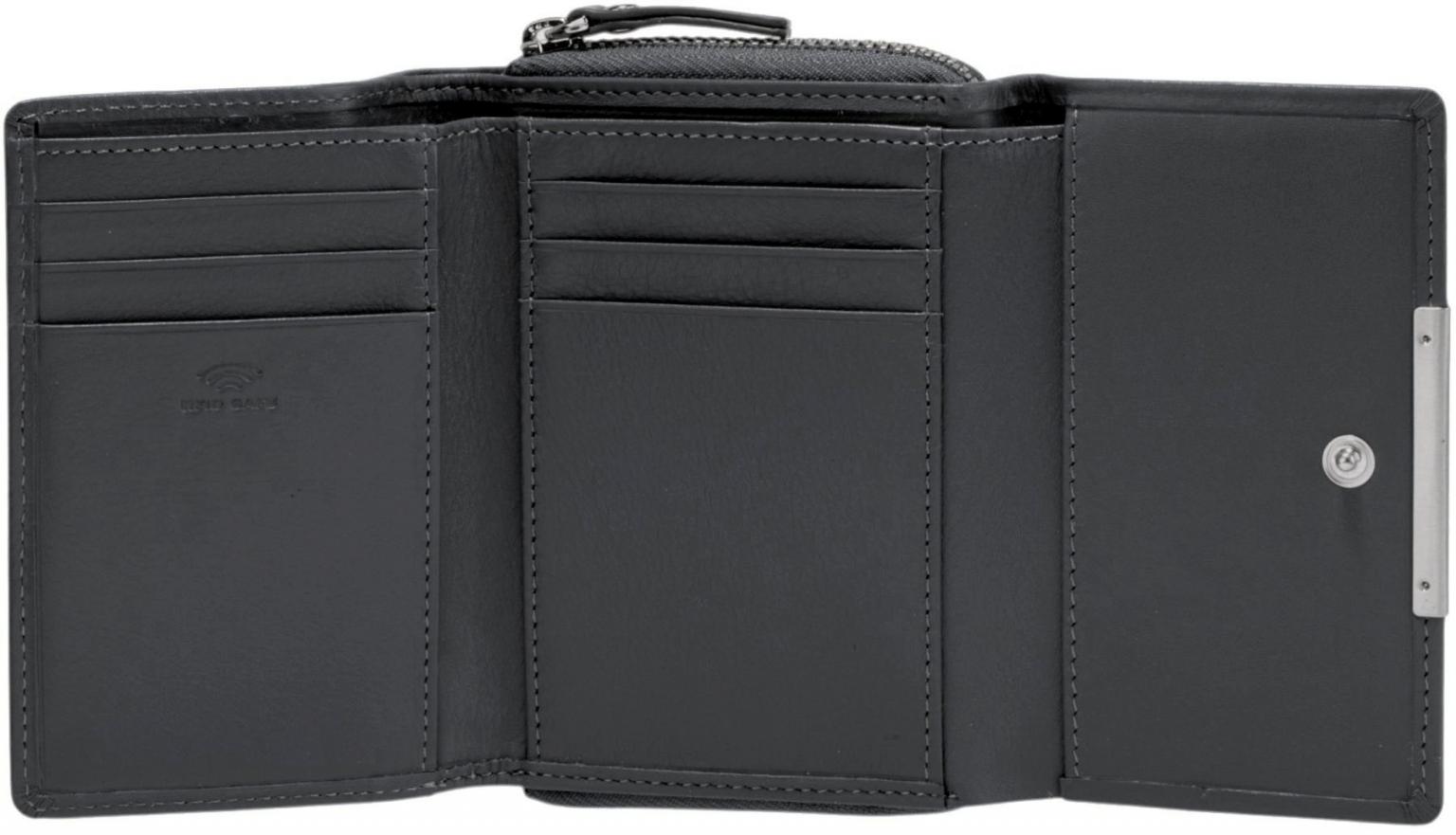 MAITRE Unisex Geldbörse Belg Dagrete Black Leder 