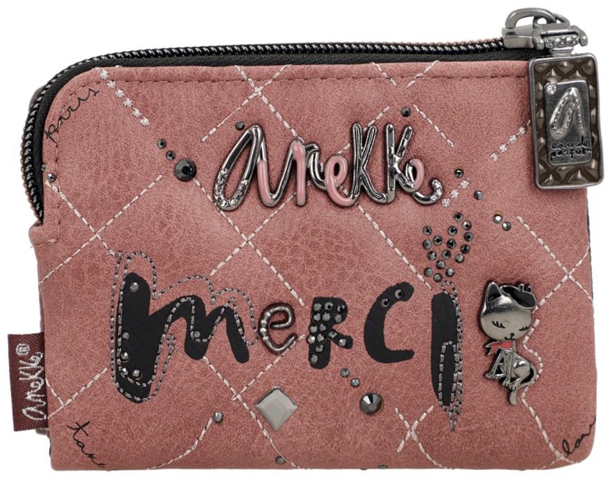 Mademoiselle Anekke flexible Geldtasche Stepp Parisian Glitzersteine