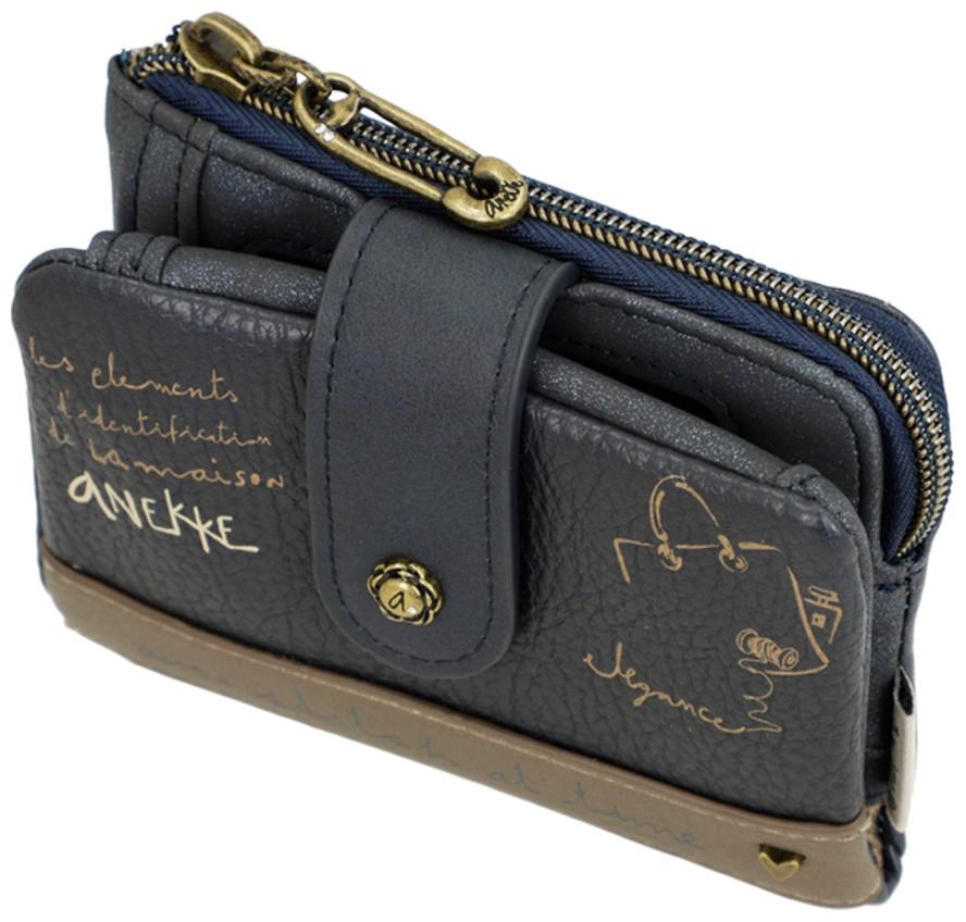 Mademoiselle Studio Geldtasche Anekke blau taupe Mode