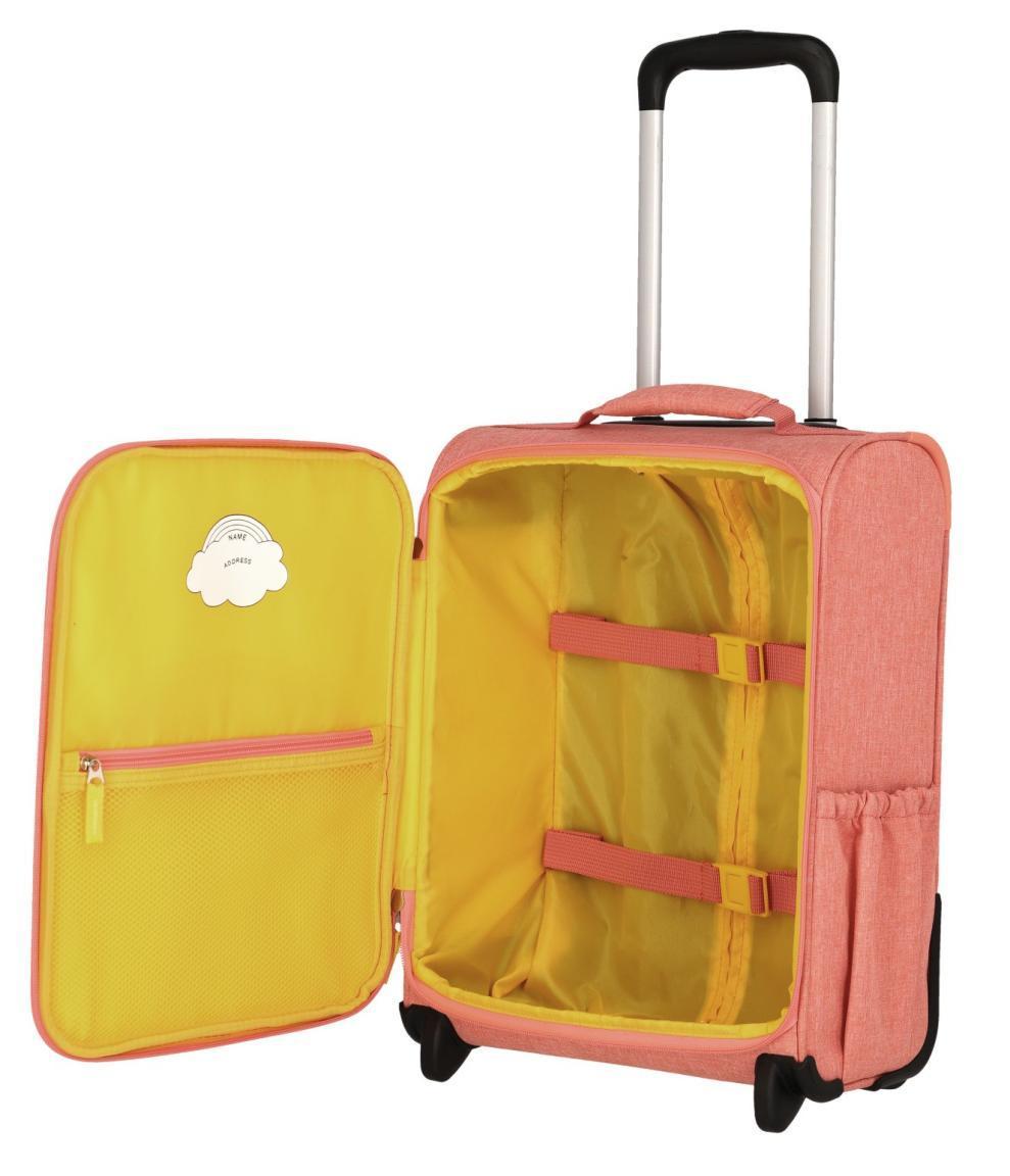 Mädchenkoffer Meerjungfrau Nixe 2-Rad Travelite Youngster Rosa