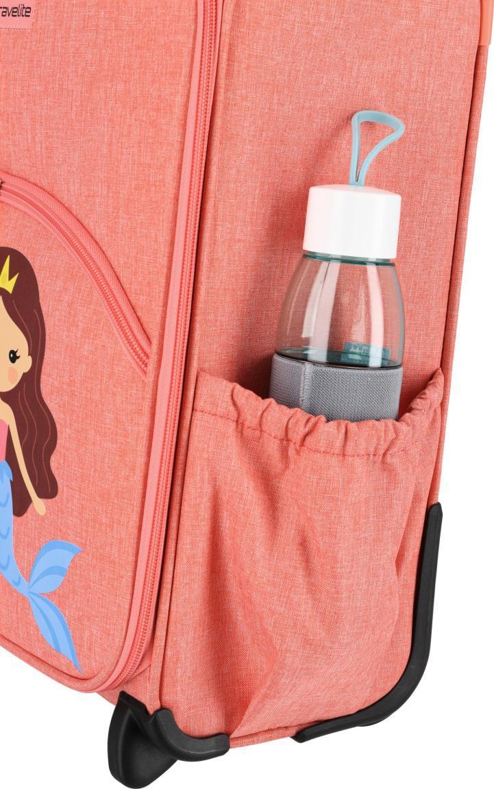 Mädchenkoffer Meerjungfrau Nixe 2-Rad Travelite Youngster Rosa