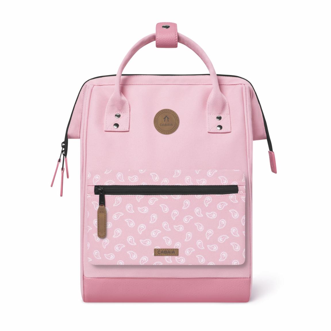 Mädchenrucksack Cabaia Adventurer Medium Saint Malo Baby Pink nachhaltig