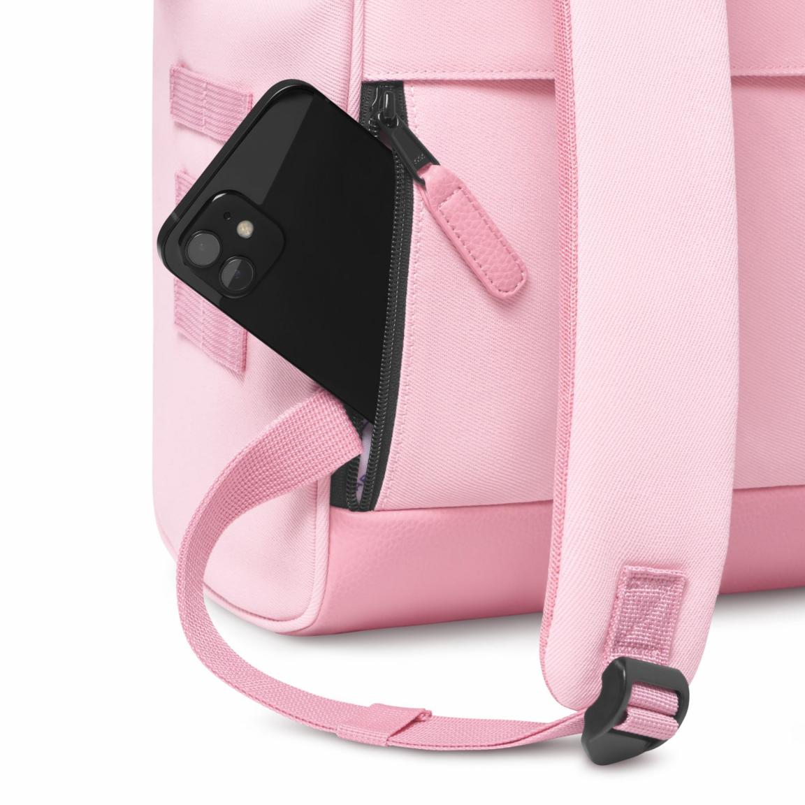 Mädchenrucksack Cabaia Adventurer Medium Saint Malo Baby Pink nachhaltig