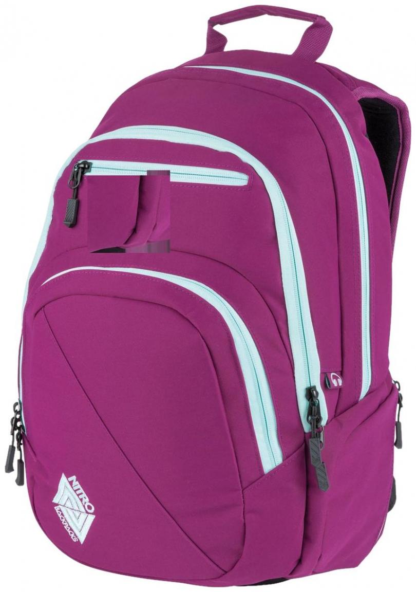 Mädchenrucksack NITRO Stash 29 Schule Grateful Pink Thermofach
