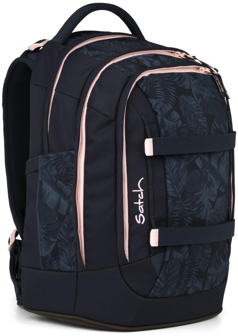 Mädchenschultasche Blätterprint Satch Pack Midnight Jungle