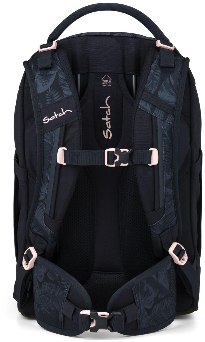 Mädchenschultasche Blätterprint Satch Pack Midnight Jungle