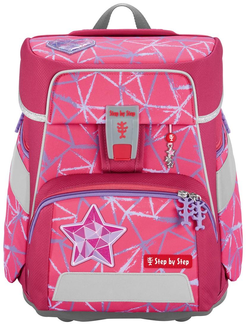 Mädchenschultasche pink Star Stella Step by Step Space Federmappe