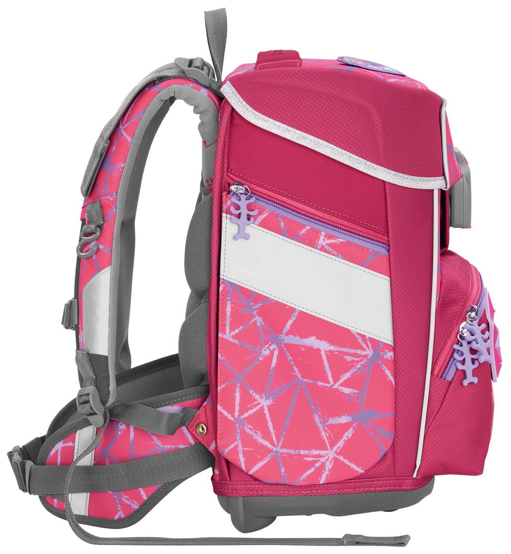 Mädchenschultasche pink Star Stella Step by Step Space Federmappe