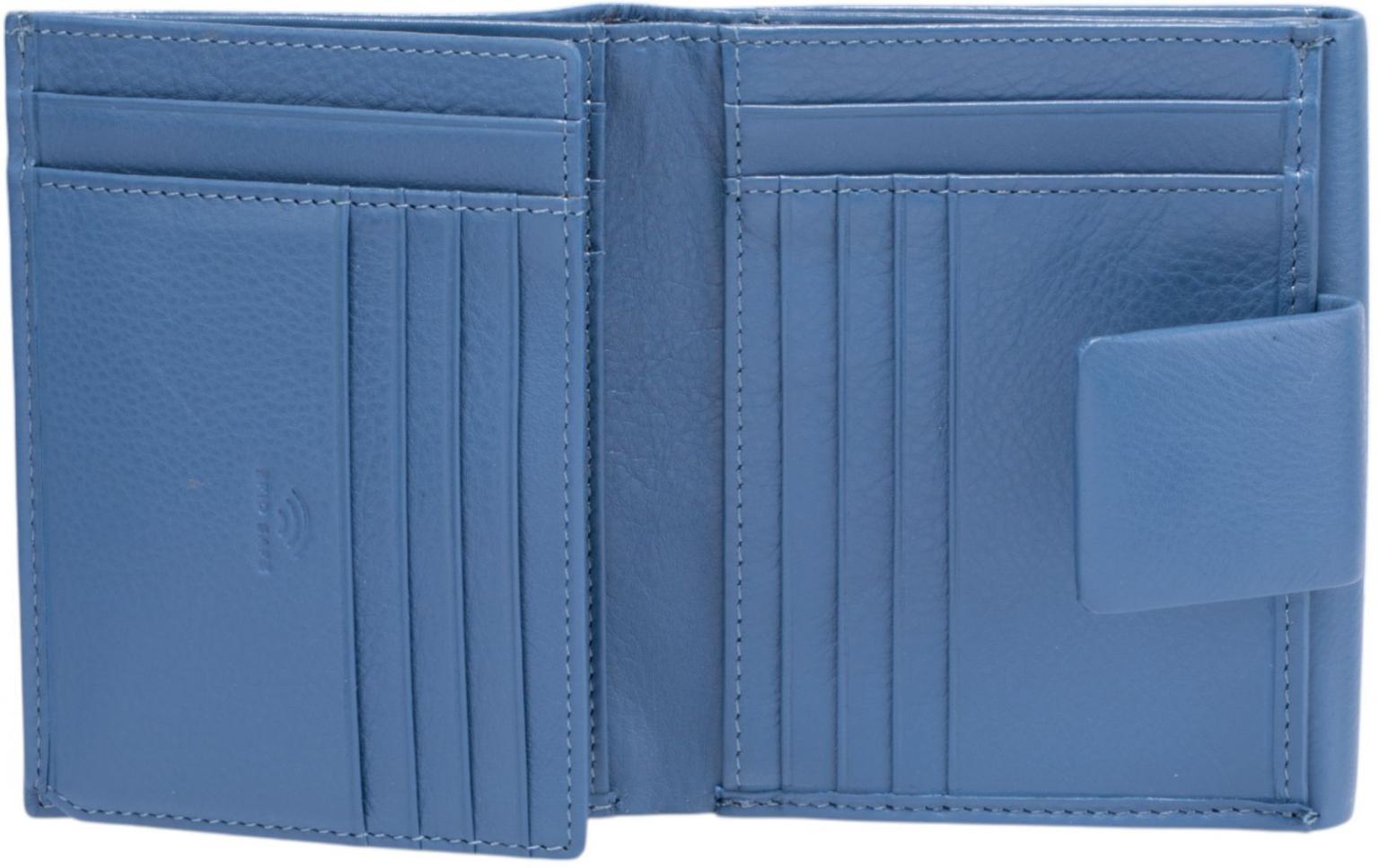 Maitre Belg Geldtasche Dartrud Mittelblau Leder Datenschutz