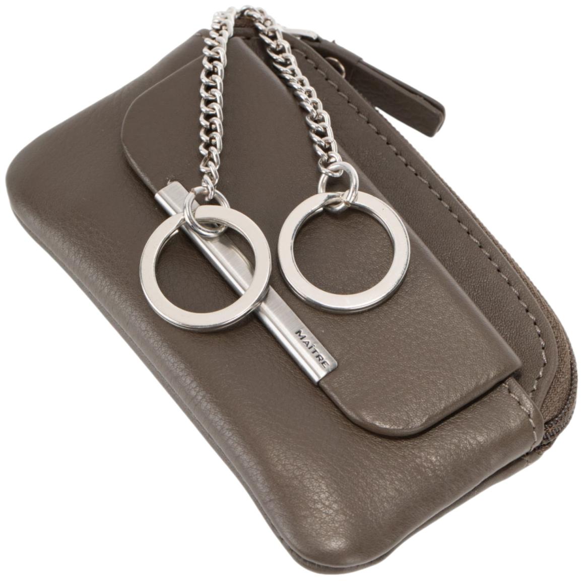 Maitre Belg Keycase Small Sigwulf Kartenfach Falcon Braun