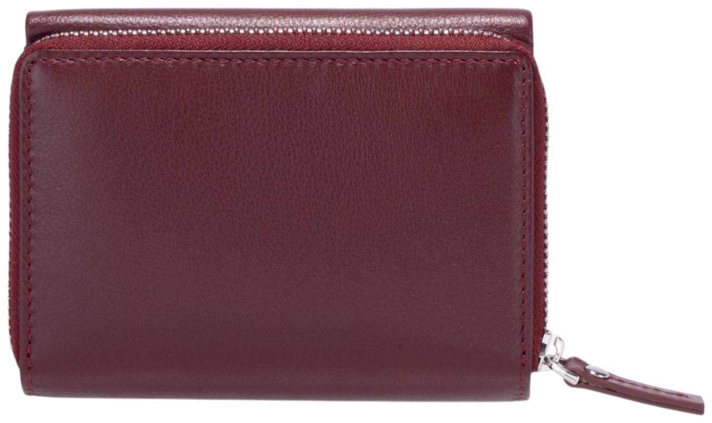 Maitre Belg Lederbörse Damen Dagrete Dark Red